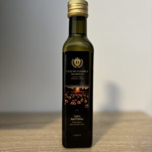 Ulei presat la rece din semințe de floarea soarelui – 250ml