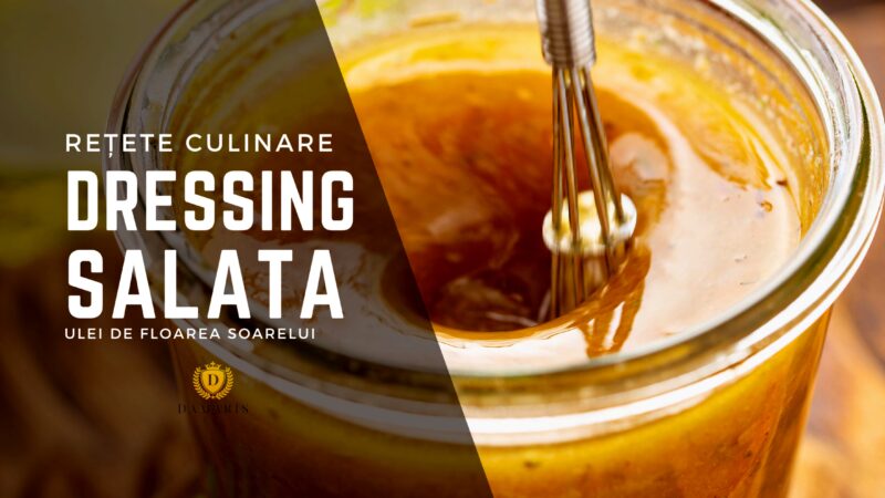  Dressing pentru Salată cu Ulei de Floarea-Soarelui